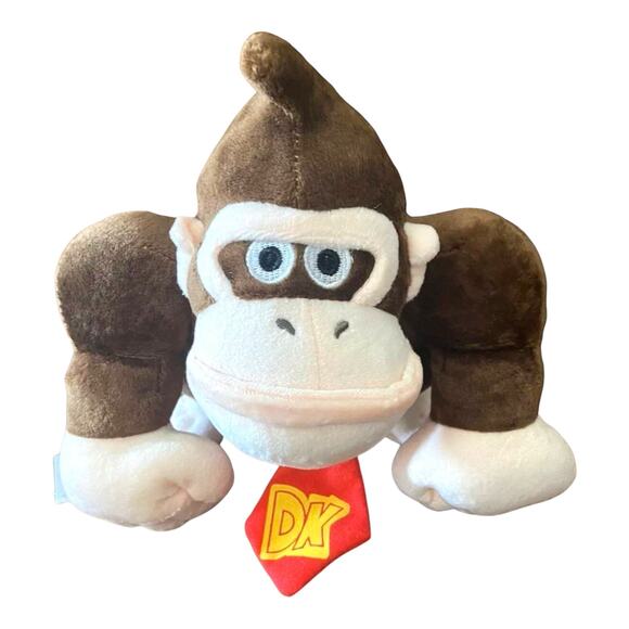 Super Mario Gift Basket | Donkey Kong Plush, Paint Kit, Stickers, Bag & More - Picture 2 of 9